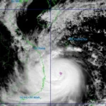 Bão Kalmaegi tiến gần đất liền, gió mạnh cấp 7 ‘càn quét’ Gia Lai