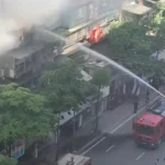Hai vụ cháy xảy ra trong một buổi sáng ở Hà Nội