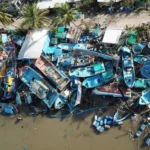 Trắng tay sau bão Kalmaegi