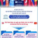 Việt Nam trúng cử Phó Chủ tịch Kỳ họp lần thứ 43 Đại hội đồng UNESCO